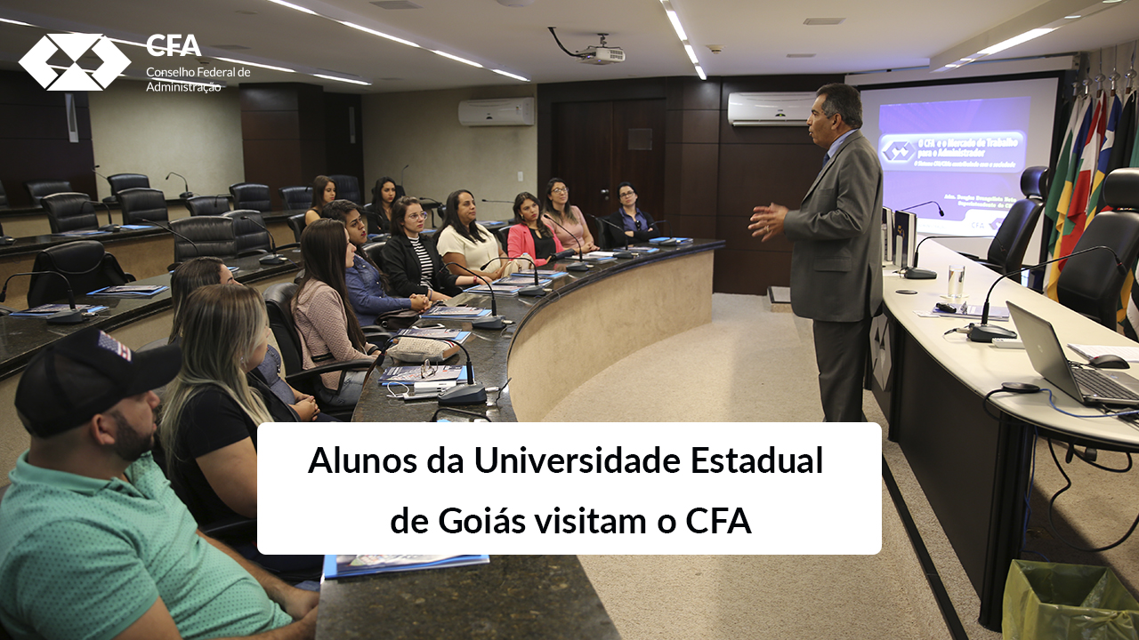 No momento, você está visualizando Alunos da Universidade Estadual de Goiás visitam o CFA